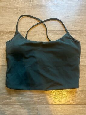 Garage Olive Green Bralette Top